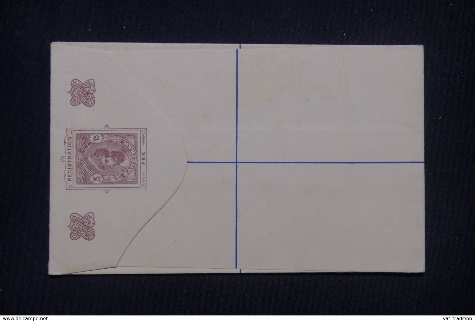 ZANZIBAR - Entier Postal (Recommandé) Avec Surcharge Specimen  - L 134775 - Zanzibar (...-1963)