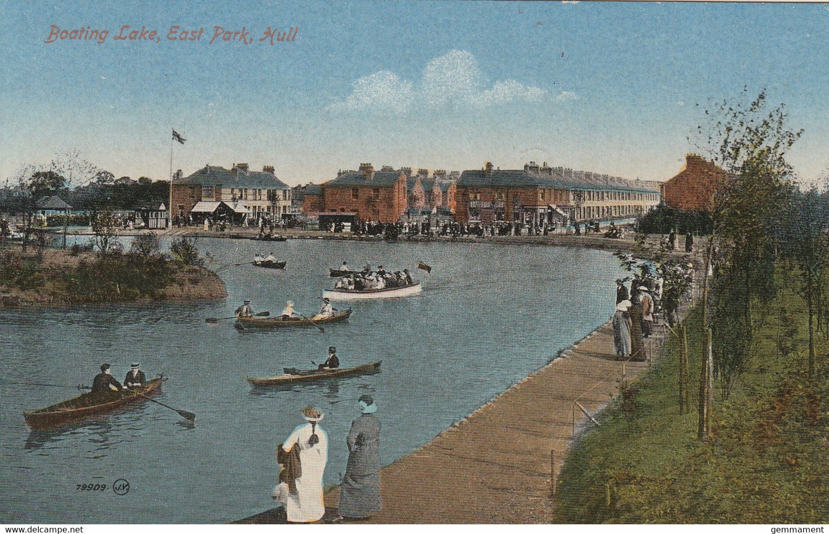 HULL - BOATING LAKE, EAST PARK - Hull