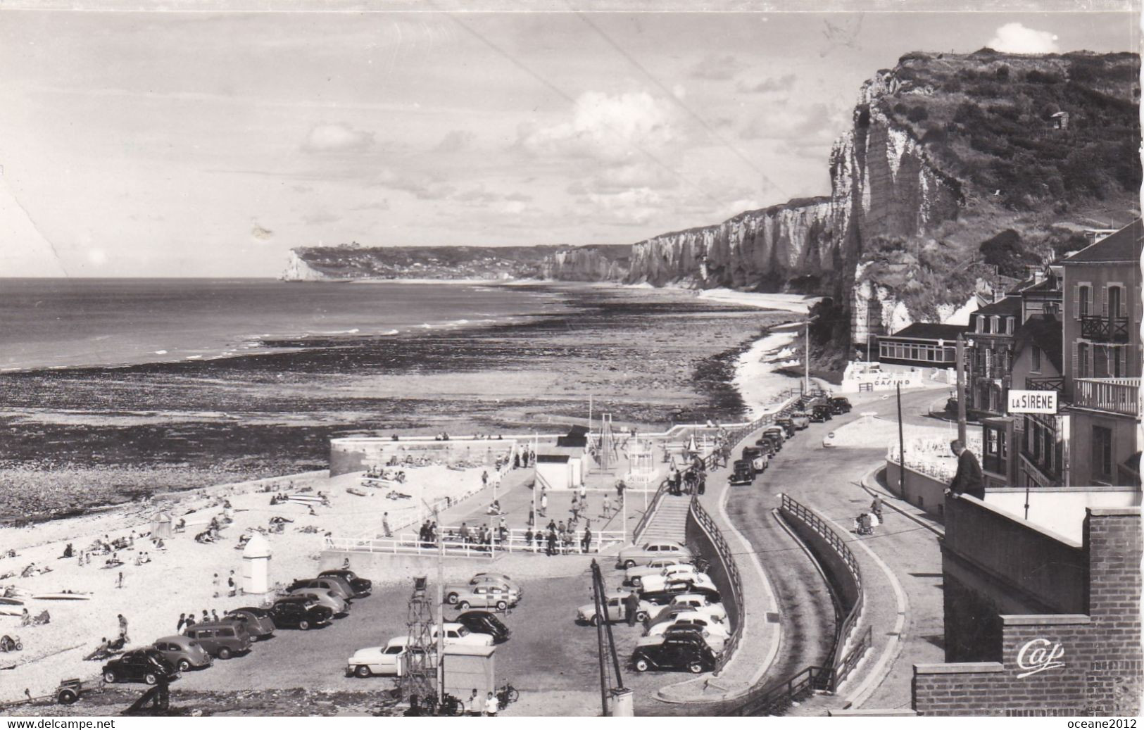 76 Yport. Vue Générale De La Plage Et Des Falaises - Yport