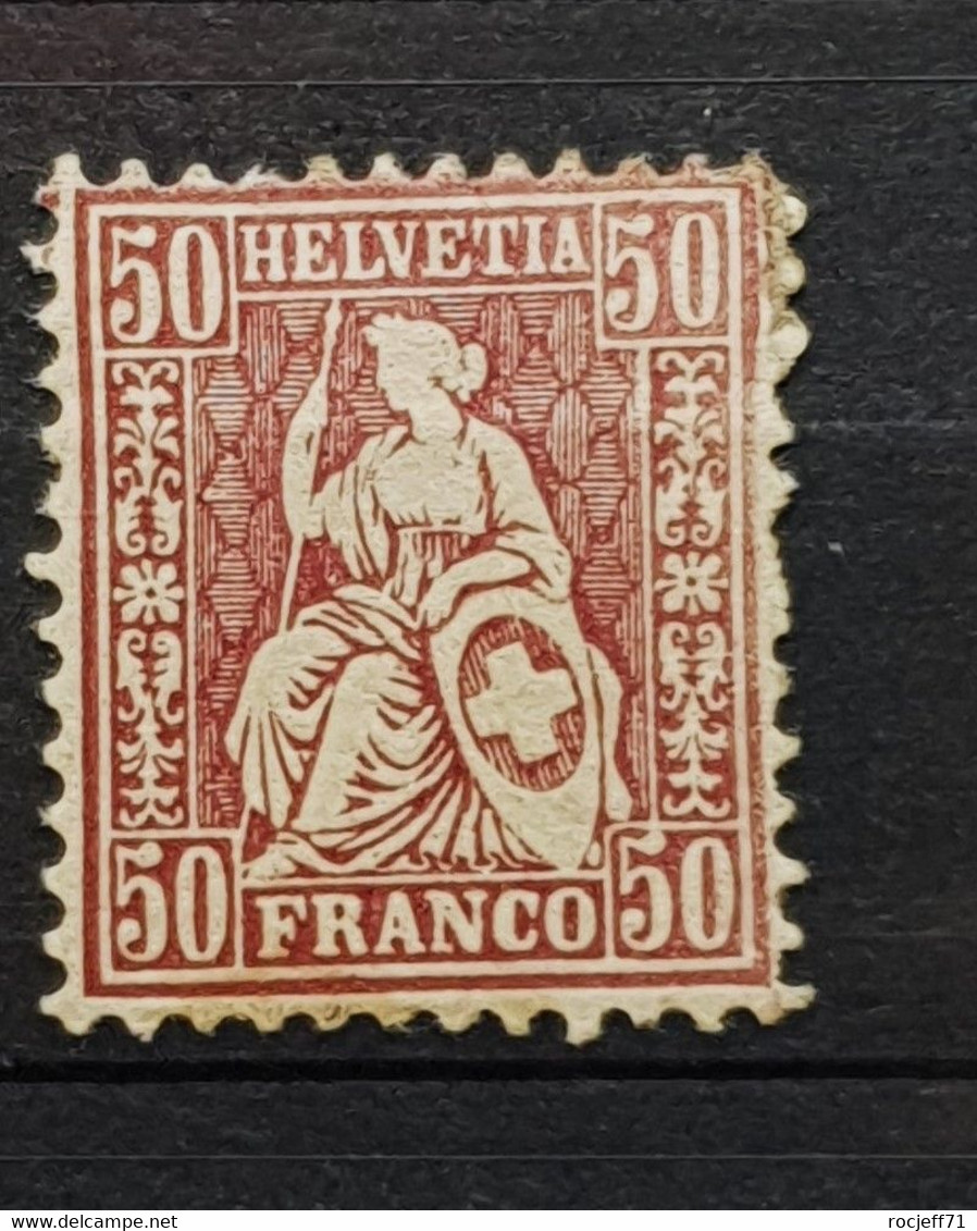 11 - 22 // Schweiz - Suisse - 1867 - N° 43* - MH - Cote : 70 FCH - Ongebruikt