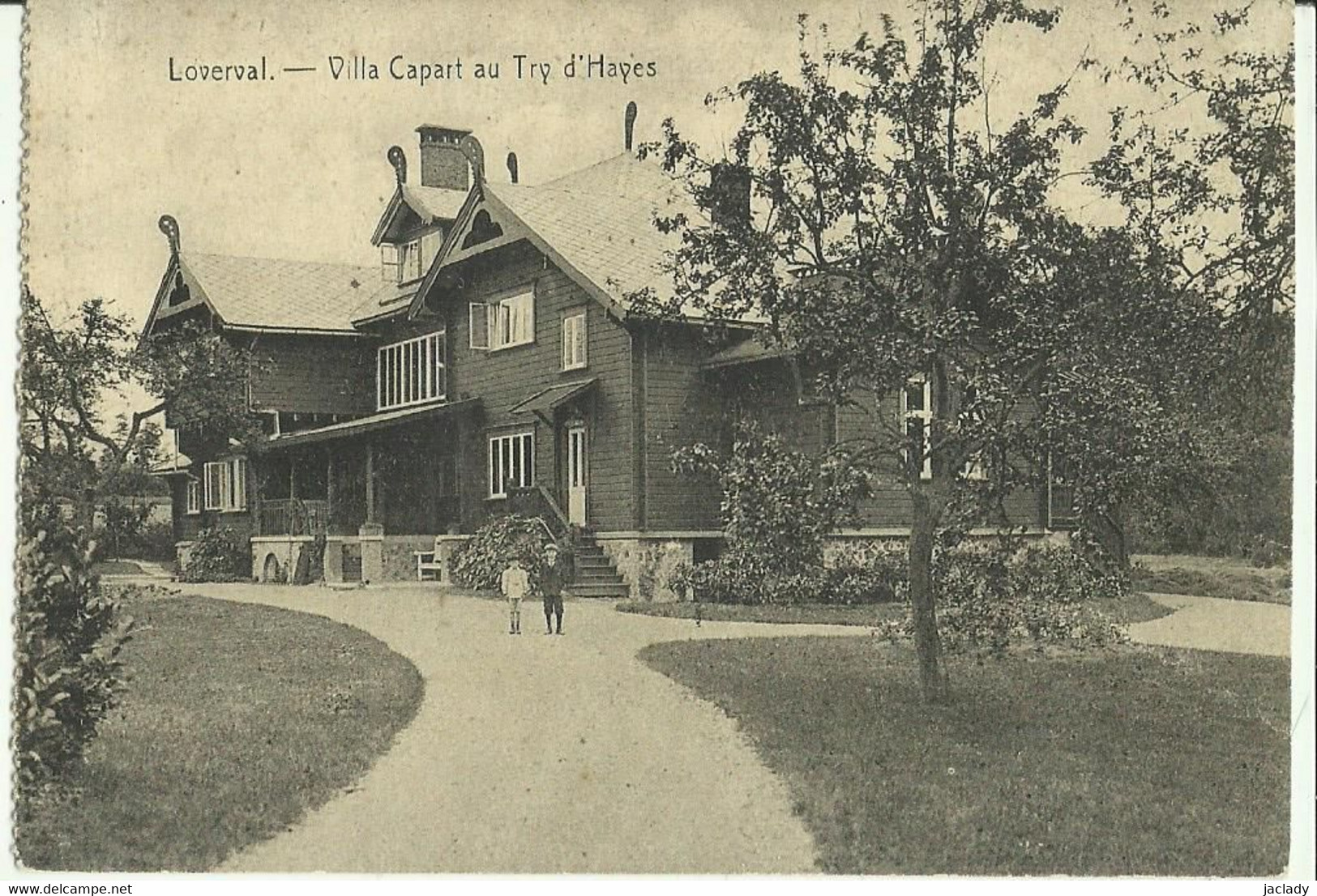 Loverval -- Villa Capart Au Try D' Hayes.   (2 Scans) - Gerpinnes