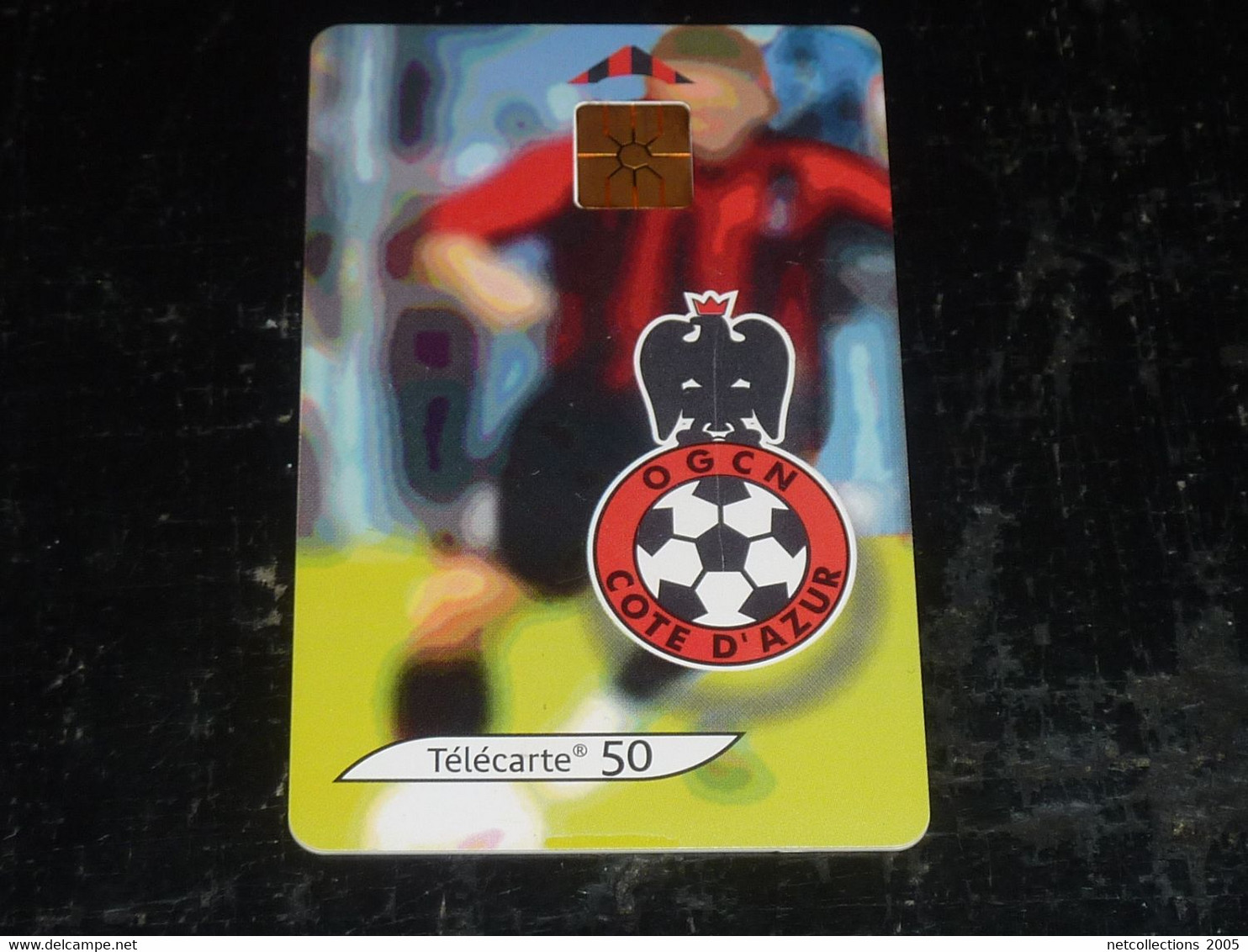 TELECARTE FRANCE - COLLECTION - OGCN COTE D'AZUR - NICE - ALLEZ LES AIGLONS (C.V) - 2005