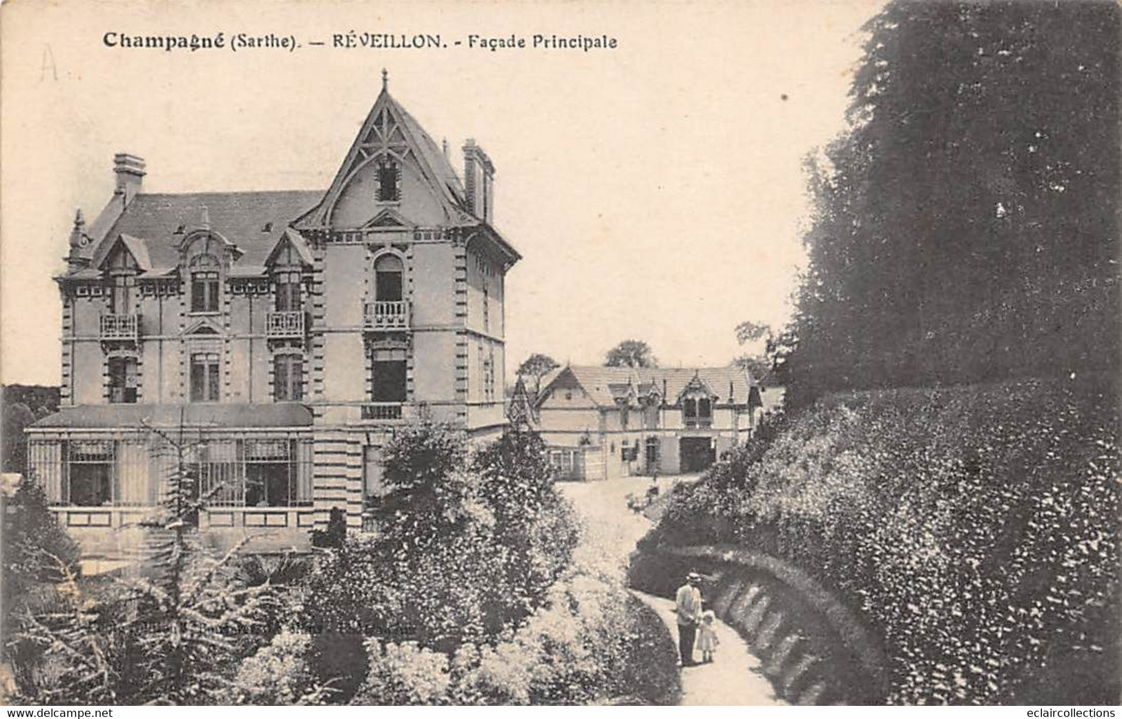 Champagné          72          Château Réveillon. Façade Principale             (voir Scan) - Autres & Non Classés