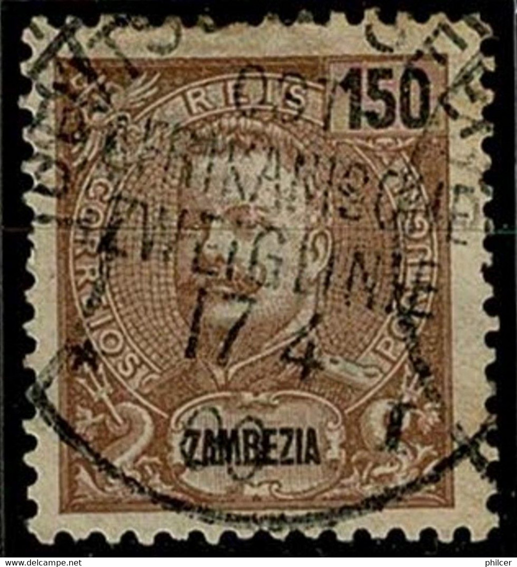 Zambézia, 1898/901, # 24, Used - Sambesi (Zambezi)