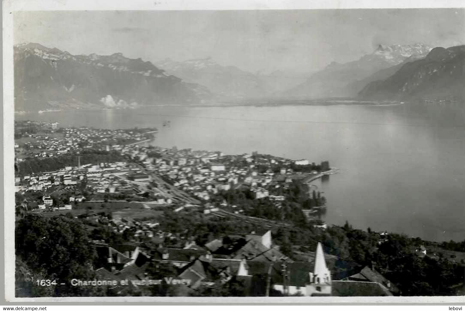 (Suisse) « CHARDONNE Et Vue Sur VEVEY » - Chardonne