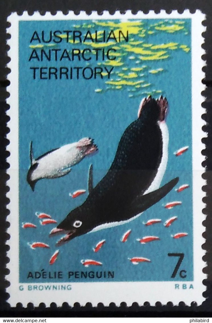 OISEAUX - ANTARCTIQUE AUSTRALIEN                  N° 25                     NEUF** - Pingouins & Manchots