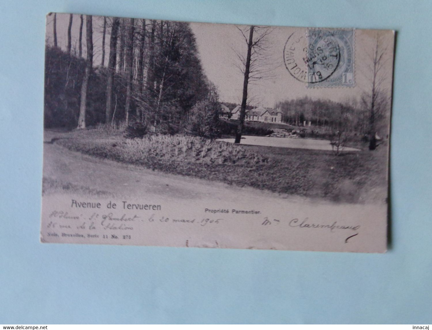 102-10-54             TERVUEREN   Avenue   Propriété Parmentier - Tervuren