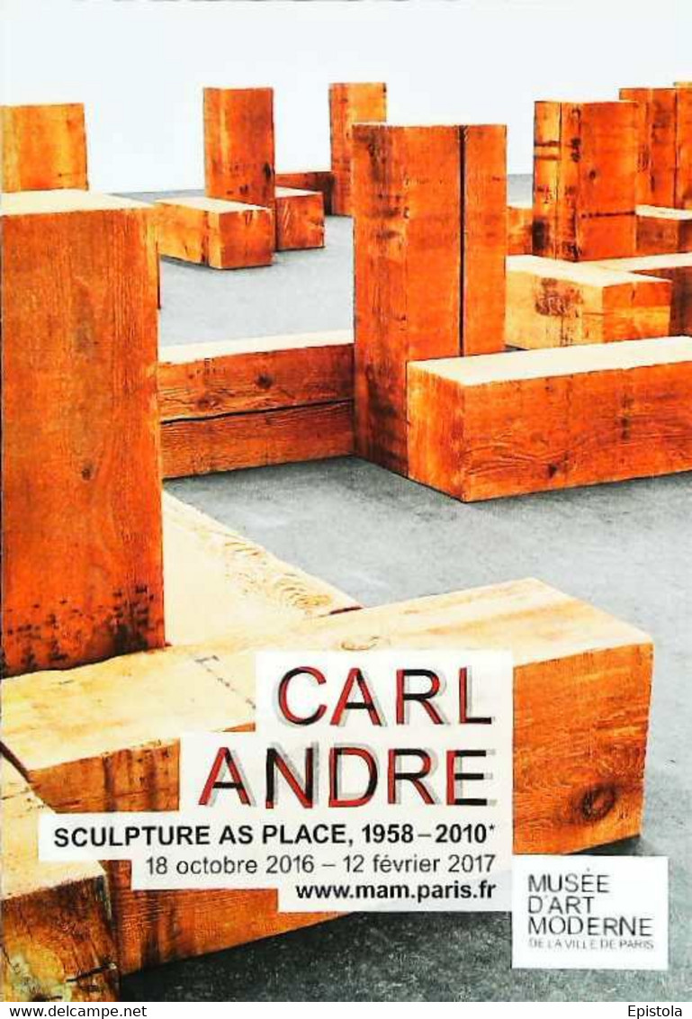 ► Carl André Sculpture   Musée Art Moderne Paris - Sculptures