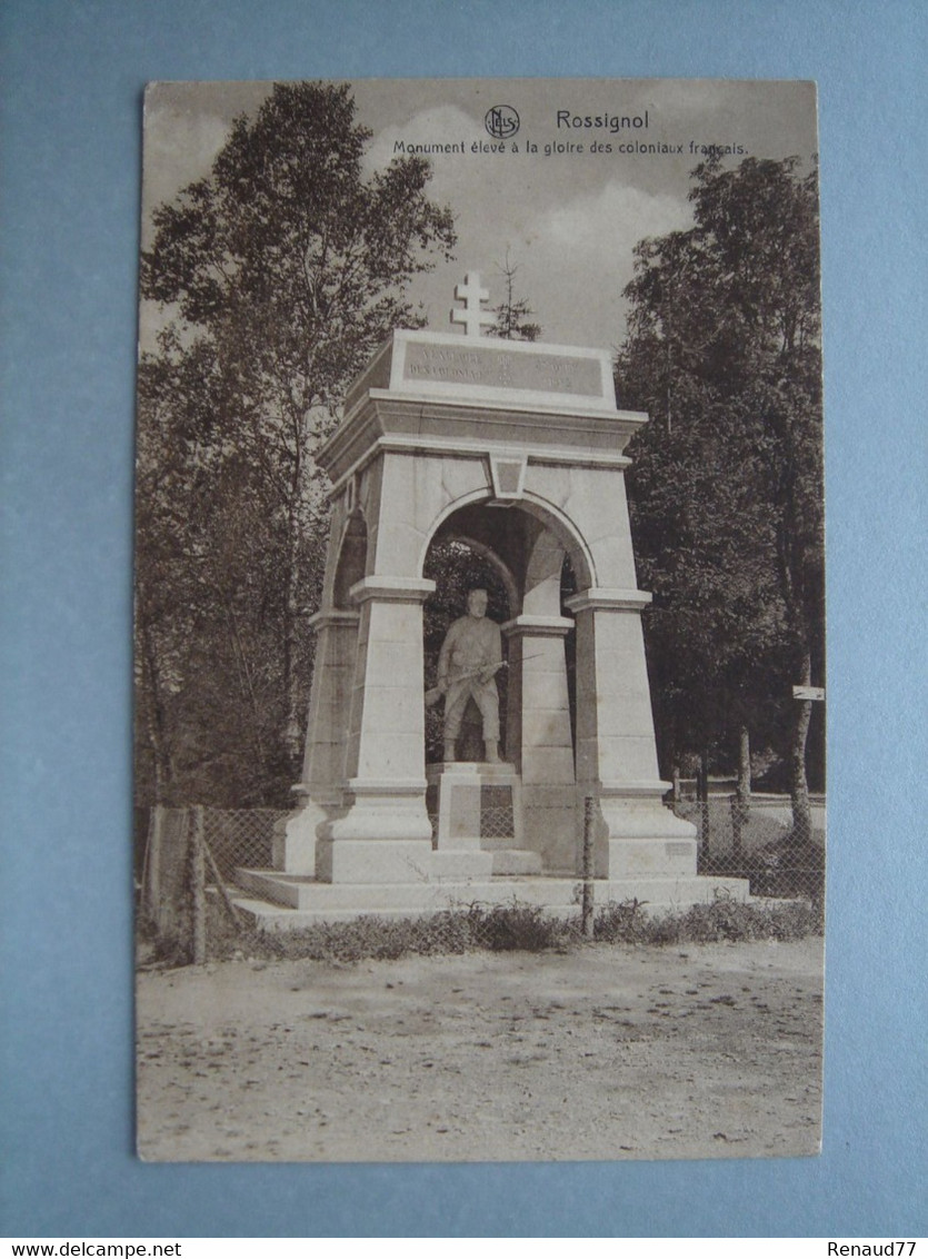 Rossignol - Monument élevé à La Gloire Des Coloniaux Français - Tintigny