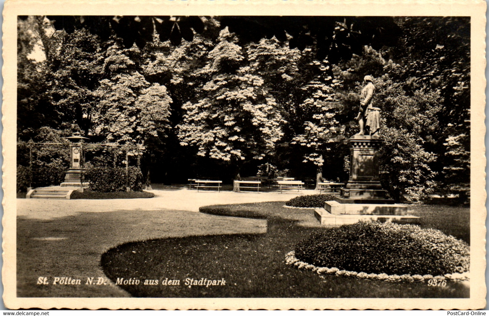 40264 - Niederösterreich - St. Pölten , Motiv Aus Dem Stadtpark - Gelaufen - St. Pölten