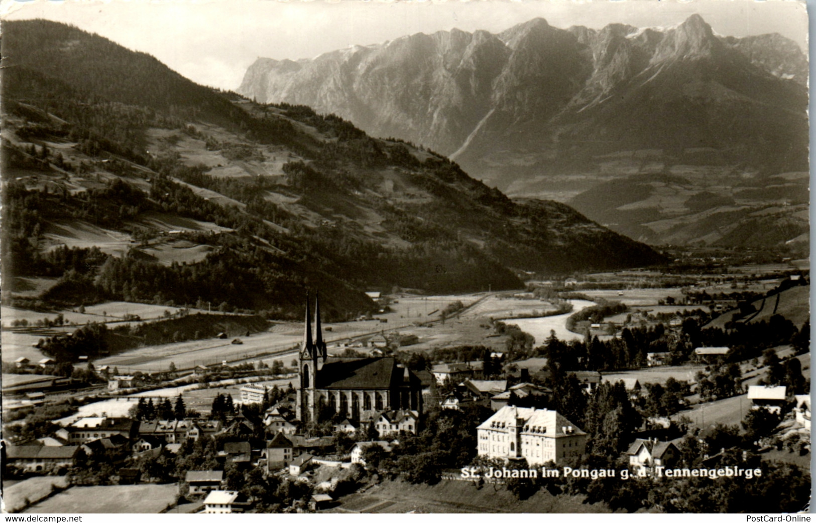 40266 - Salzburg - St. Johann Im Pongau G. D. Tennengebirge - Gelaufen - St. Johann Im Pongau