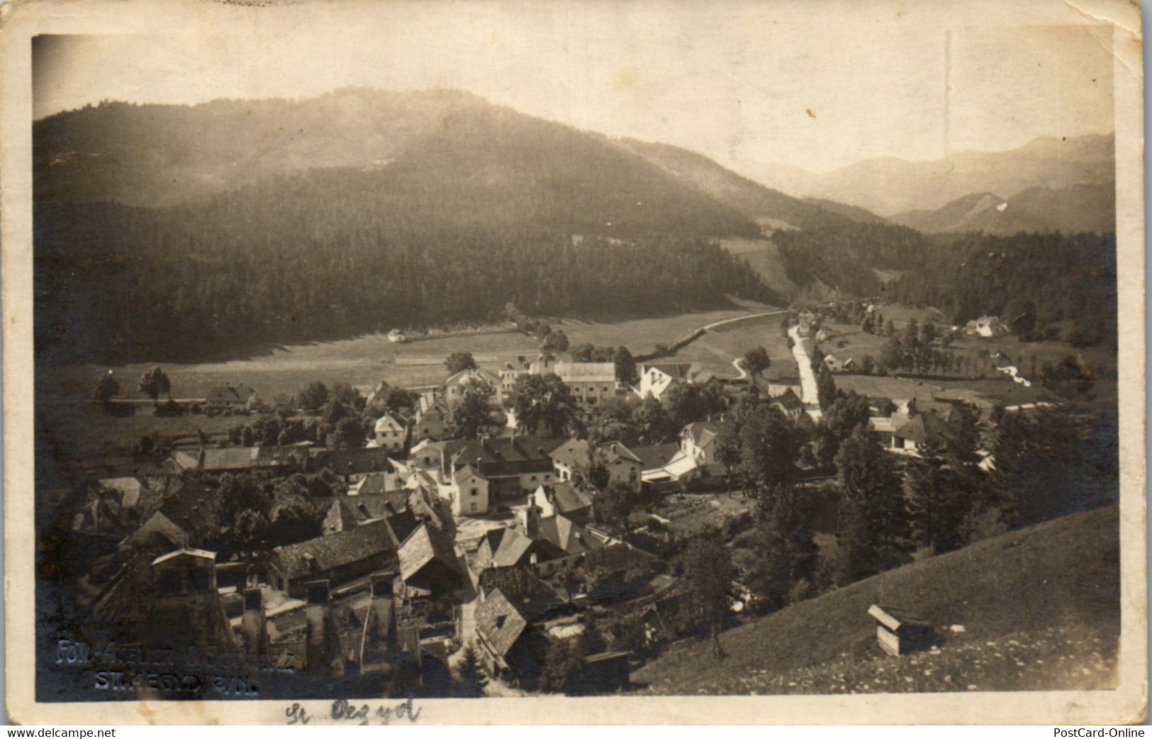 40269 - Niederösterreich - St. Aegyd , Panorama - Gelaufen - Lilienfeld