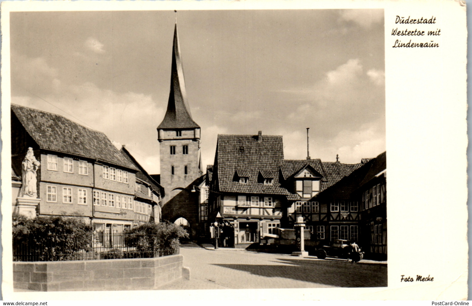 40427 - Deutschland - Duderstadt , Westertor Mit Lindenzaun - Gelaufen - Duderstadt