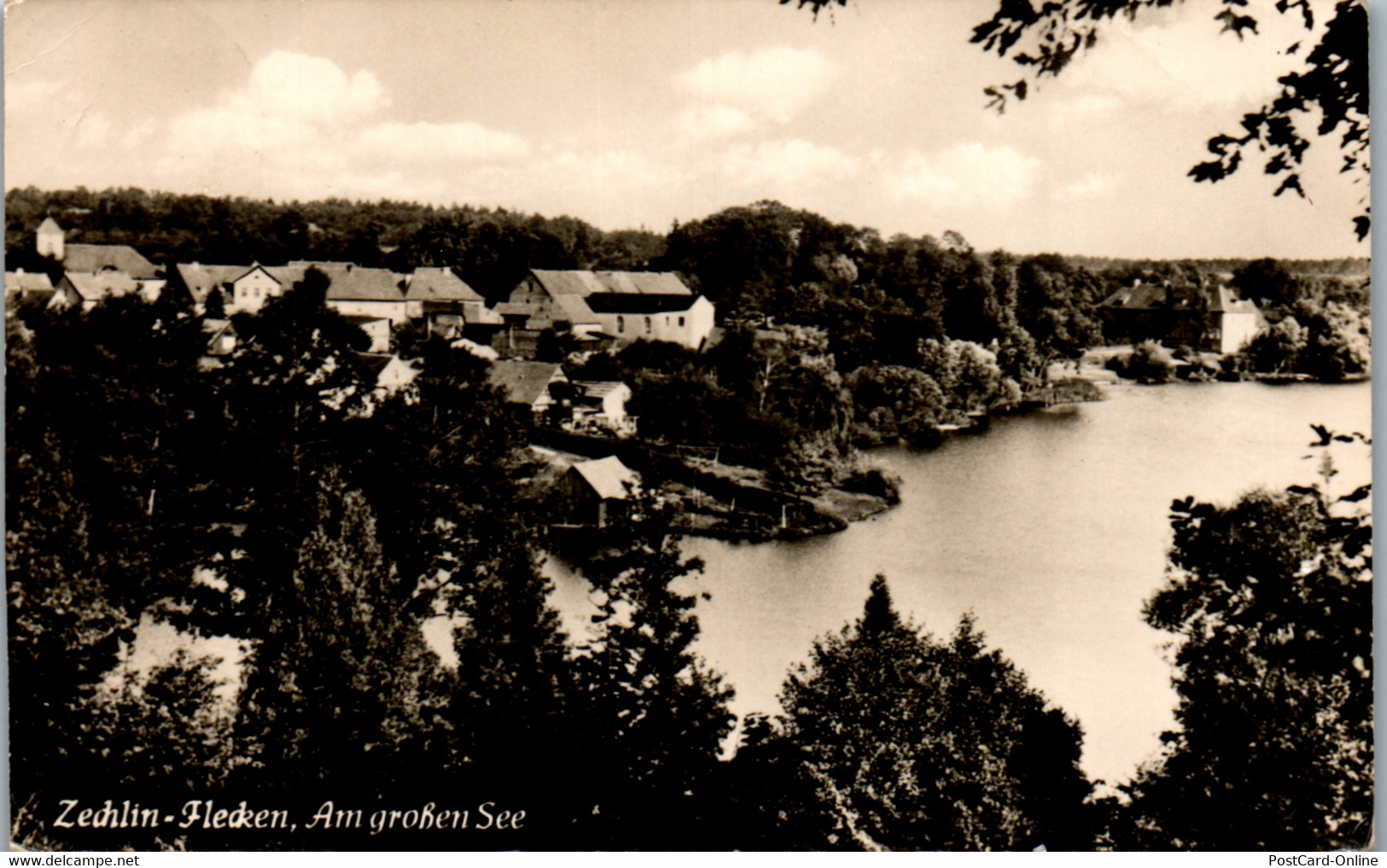 40476 - Deutschland - Zechlin Flecken , Am Großen See - Gelaufen 1962 - Zechlin