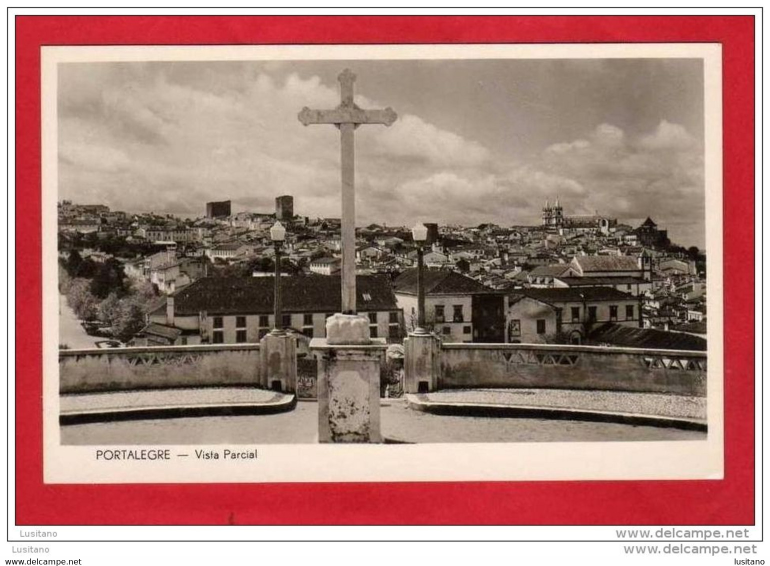 Portalegre - Vista Parcial - Portugal ( 2 Scans ) - Portalegre