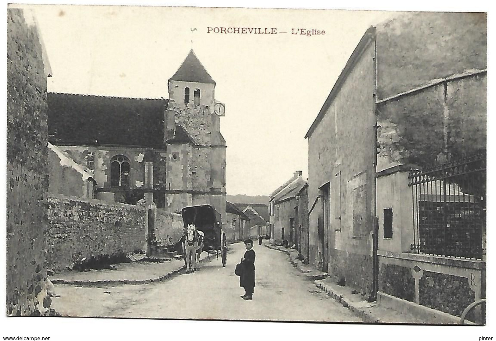 PORCHEVILLE - L'Eglise - Porcheville