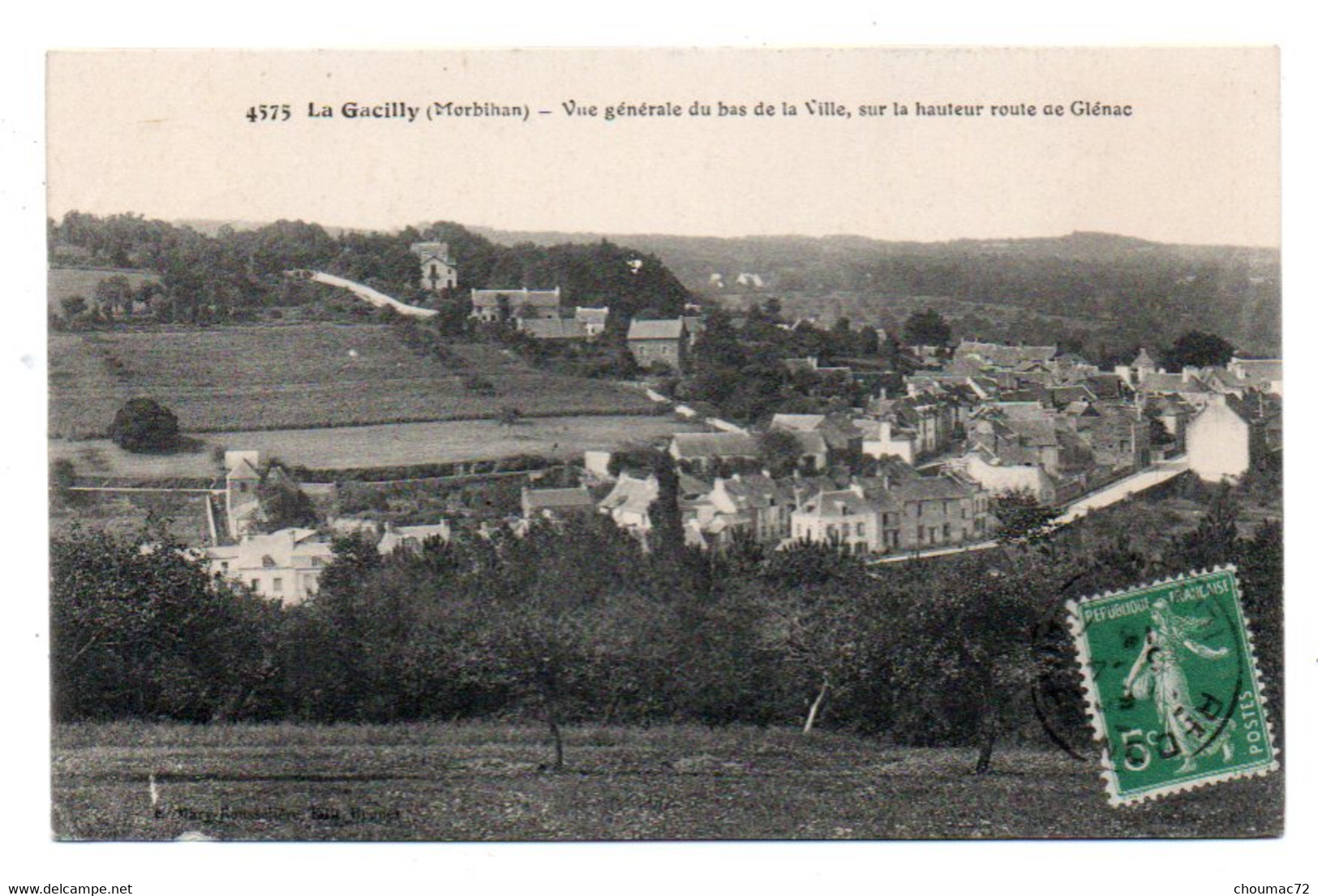 (56) 1111, La Gacilly, Mary-Rousseliere 4575, Vue Générale Du Bas De La Ville - La Gacilly