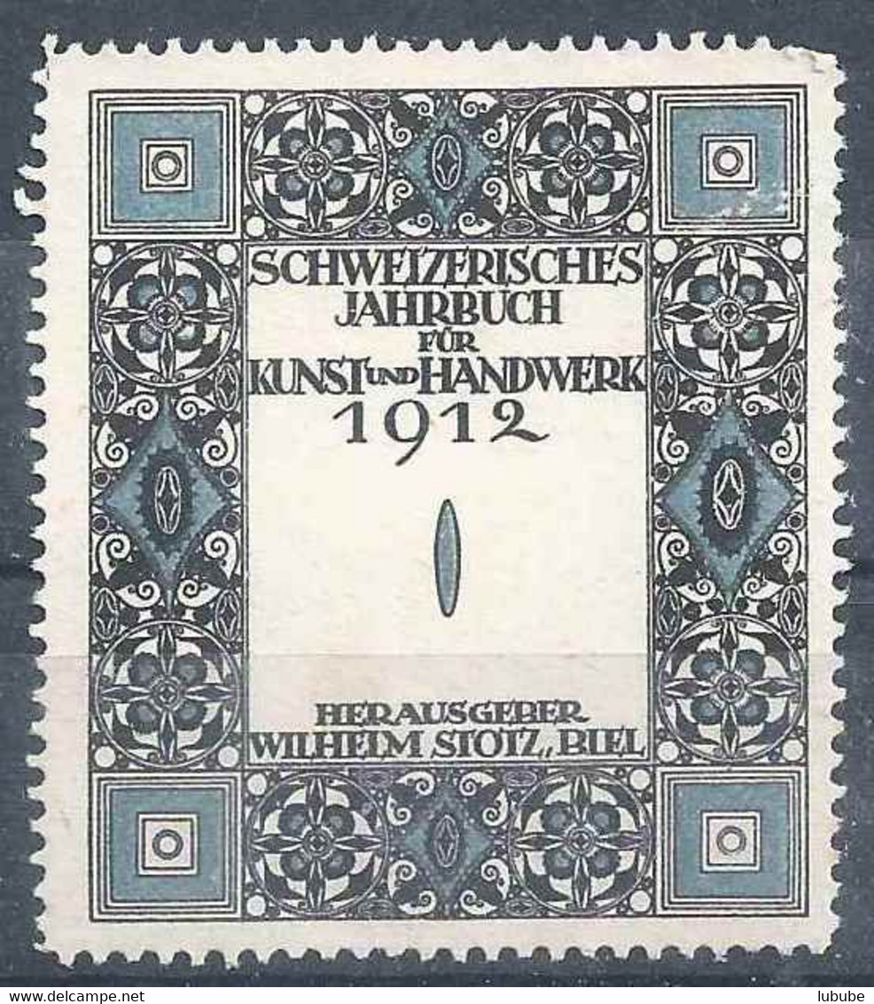 Vignette  "Schweizerisches Jahrbuch Für Kunst Und Handwerk"      1912 - Other & Unclassified