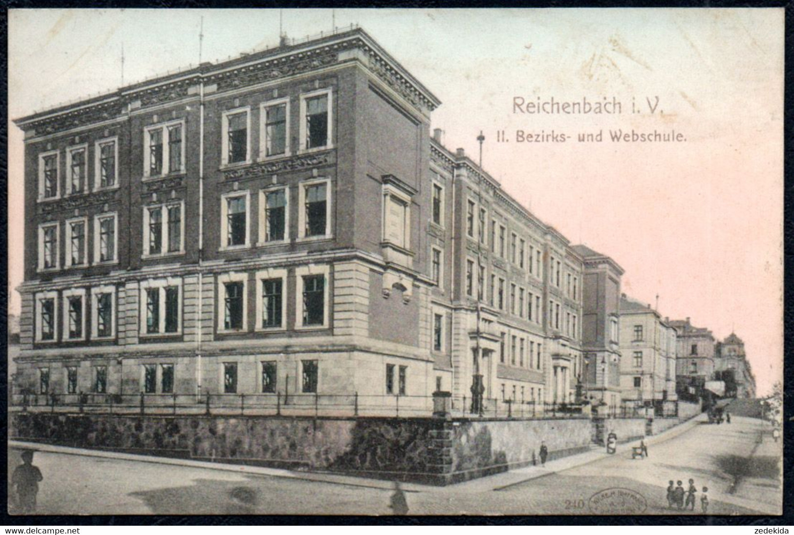 A4159 - Reichenbach - Bezirks Webschule - Verlag Wilhelm Hoffmann - Reichenbach I. Vogtl.