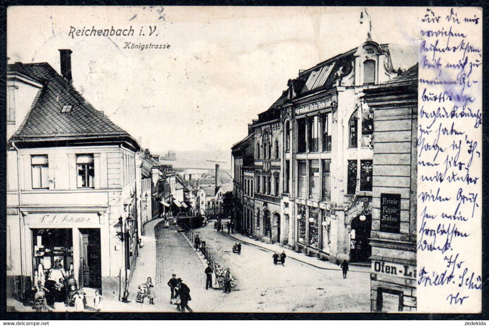 F9356 - Reichenbach - Königstraße - Verlag Max Scholz - Reichenbach I. Vogtl.