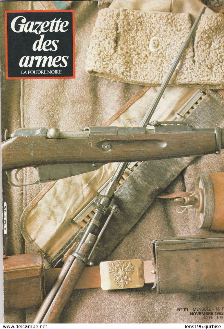 Gazette Des Armes , N° 111 , Novembre 1982 , Grenades à Fusl Armée Français , Militaria , Militaire - Armes