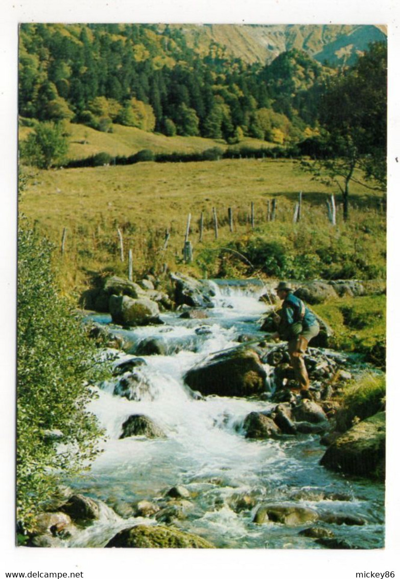 Pêche--1971--L'Auvergne ..Paradis Des Pêcheurs De Truites - Pêche