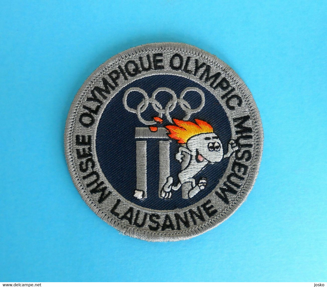 OLYMPIC MUSEUM LAUSANNE Nice Patch * Olympic Games Olympia Olympiade Olimpische Spiele Giochi Olimpici Juegos Olímpicos - Bekleidung, Souvenirs Und Sonstige