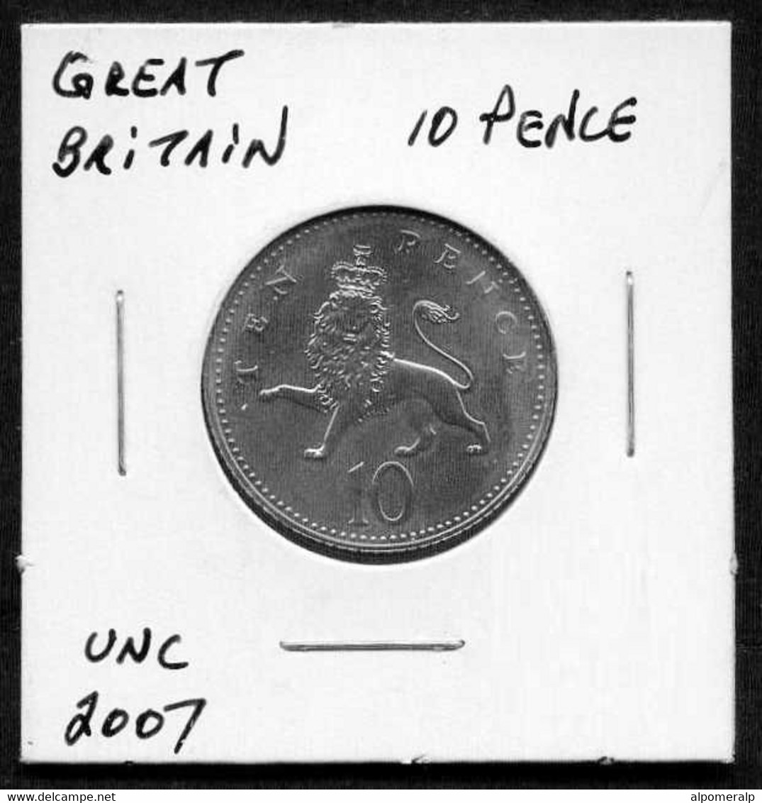 Great Britain 2007 10 Pence UNC - 10 Pence & 10 New Pence