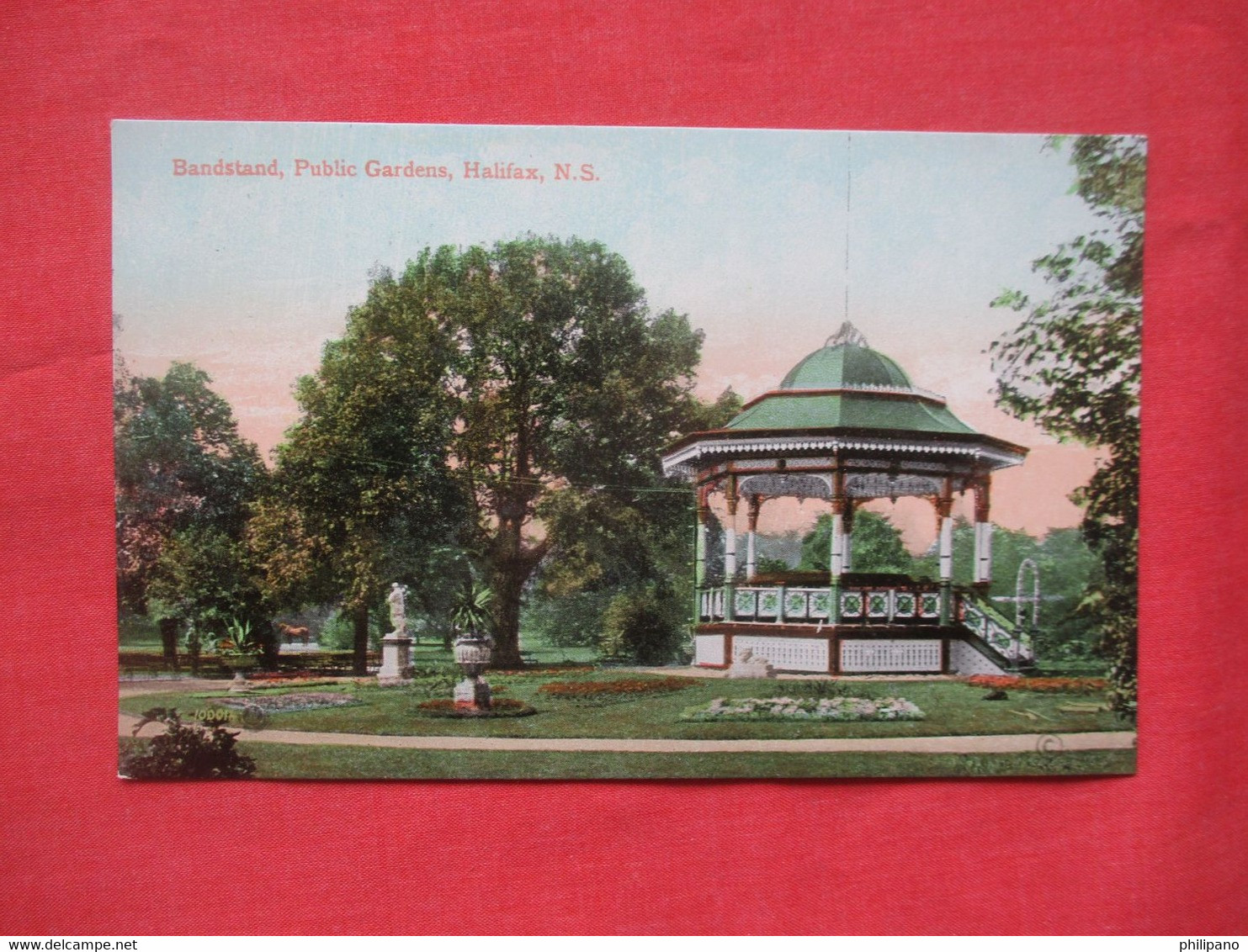 Bandstand Public Gardens.    Halifax Nova Scotia > Halifax     Ref 5849 - Halifax