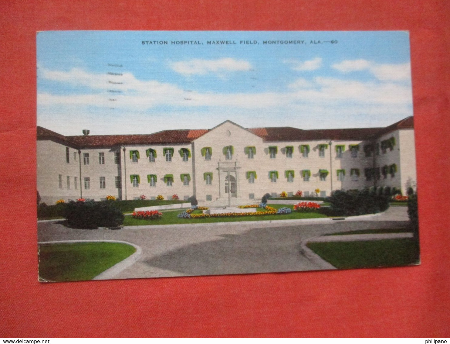 Station Hospital. Maxwell Field.   Montgomery Alabama > Montgomery    Ref 5849 - Montgomery