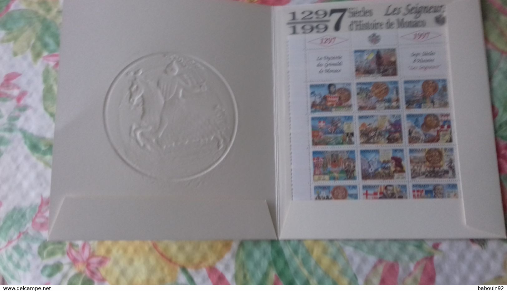 Monaco N° Y&T 2089 à2101 ** En Mini-feuillesous étui Cartonné Avec Explications - Unused Stamps