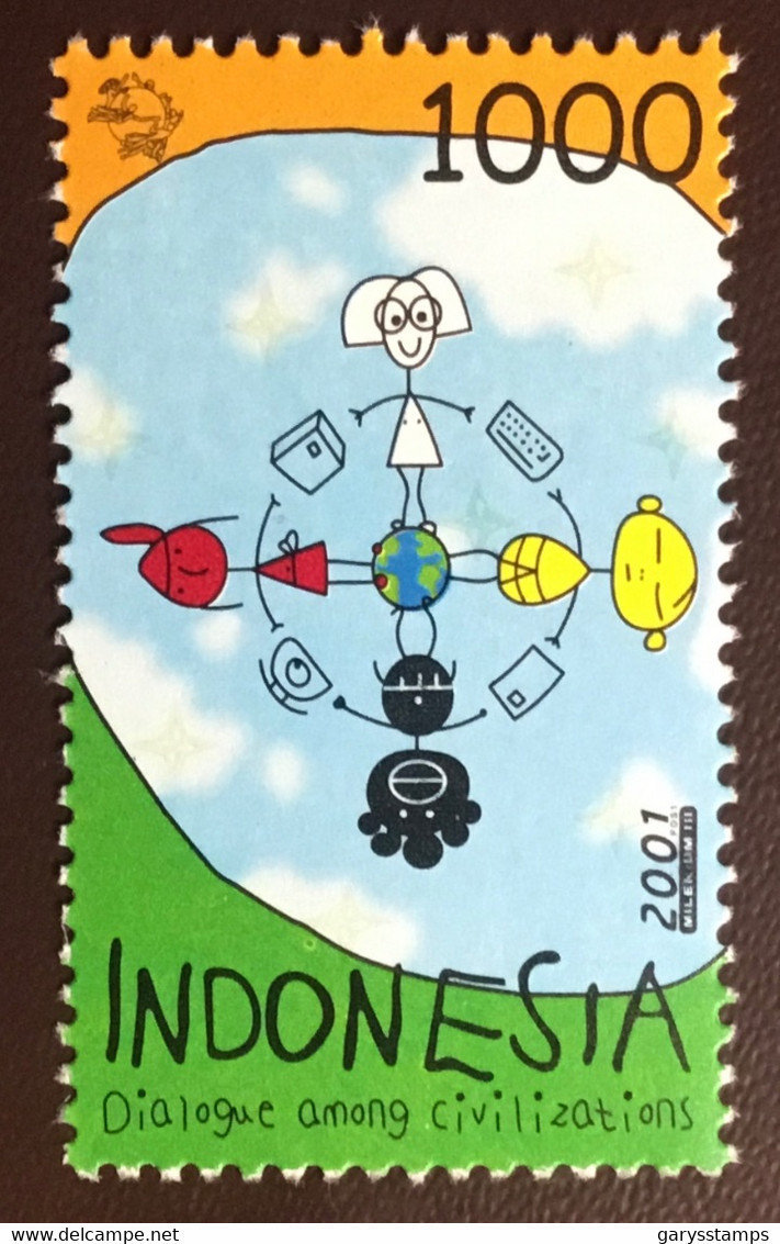 Indonesia 2001 UN Dialogue Amongst Civilisations MNH - Indonesia