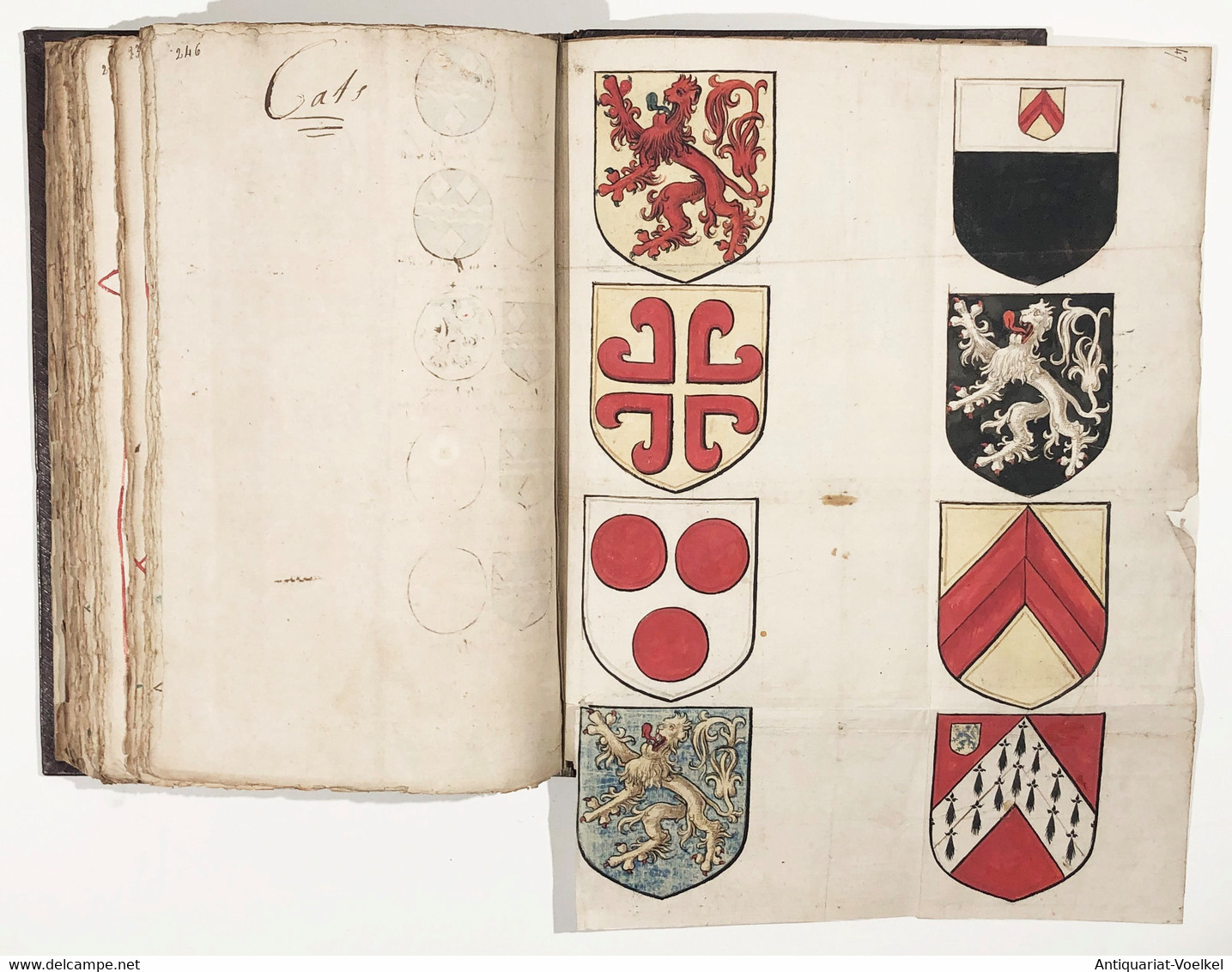 Flanders Armorial Manuscript
