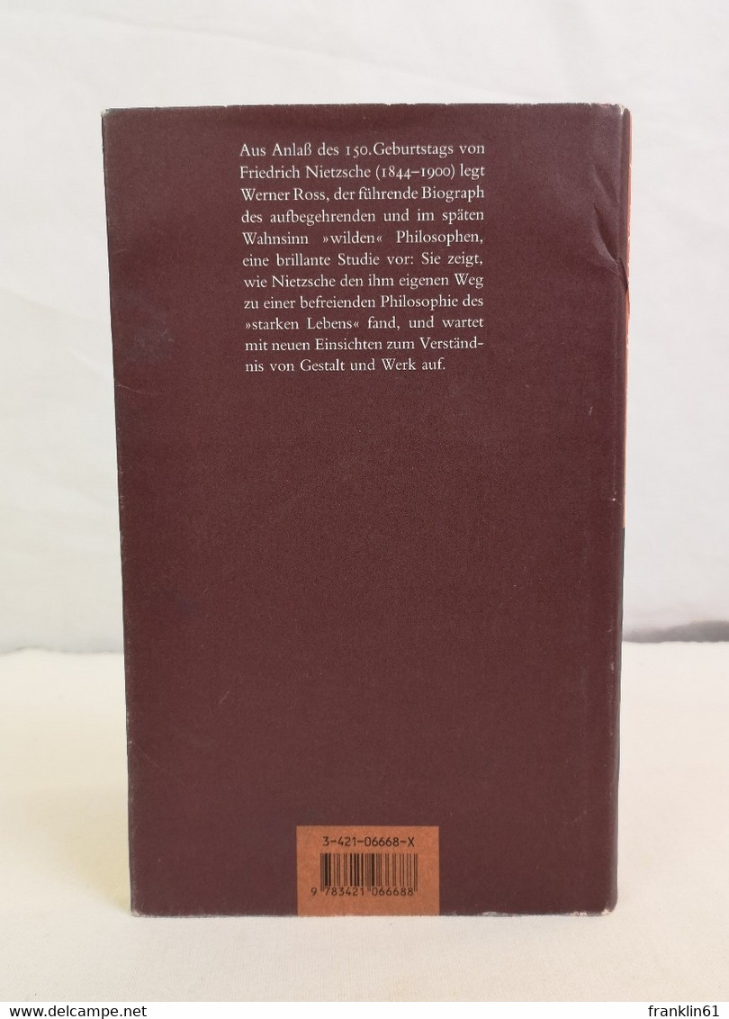 Der Wilde Nietzsche Oder Die Rückkehr Des Dionysos. - Filosofie