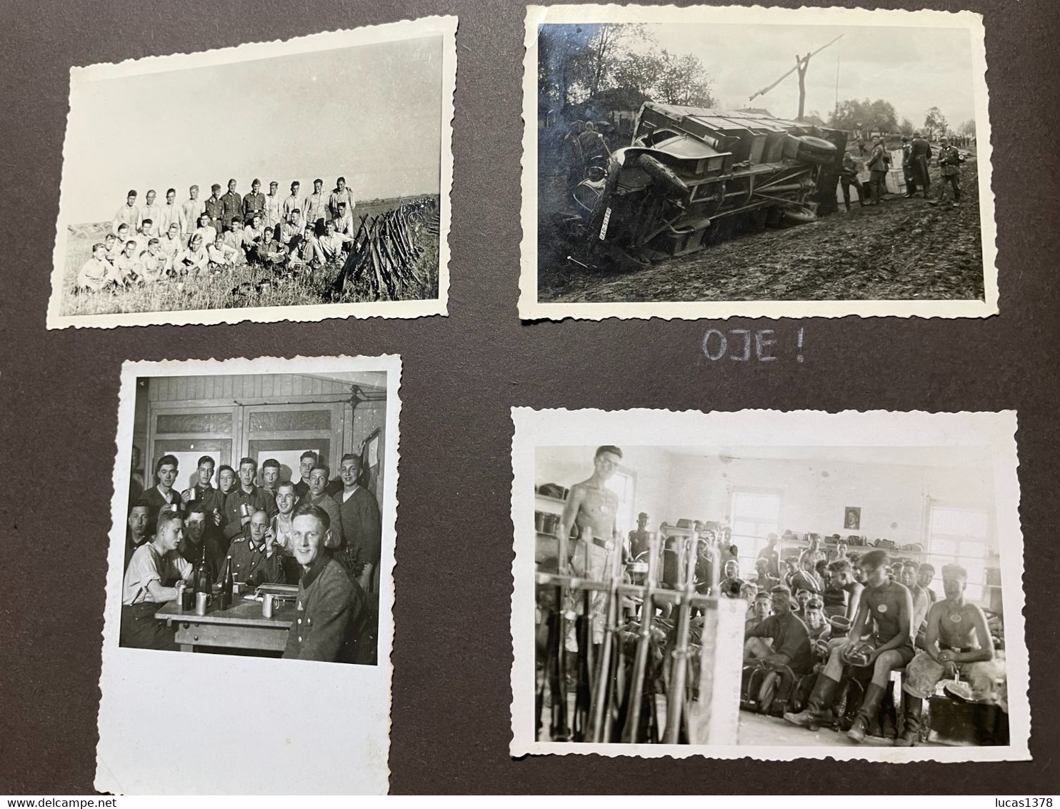 RARE !! EXCEPTIONNEL ALBUM PHOTO SOLDATS ALLEMANDS PERIODE NAZI / REICH / ANNIVERAIRE FUHRER ETC ... /A VOIR - Guerre, Militaire