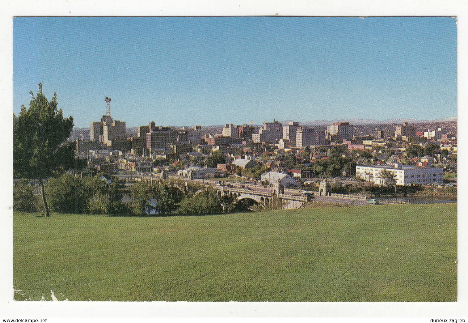Calgary, Alberta Old Postcard Posted 1966 B221201 - Calgary
