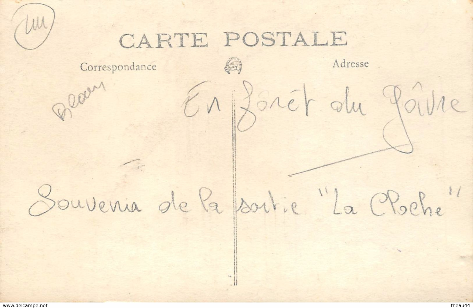 LE GAVRE - Carte-Photo De Chasse à Courre  - Souvenir De La Sortie De " La Cloche " De Nantes  - Chasseurs, Vénerie, - Le Gavre