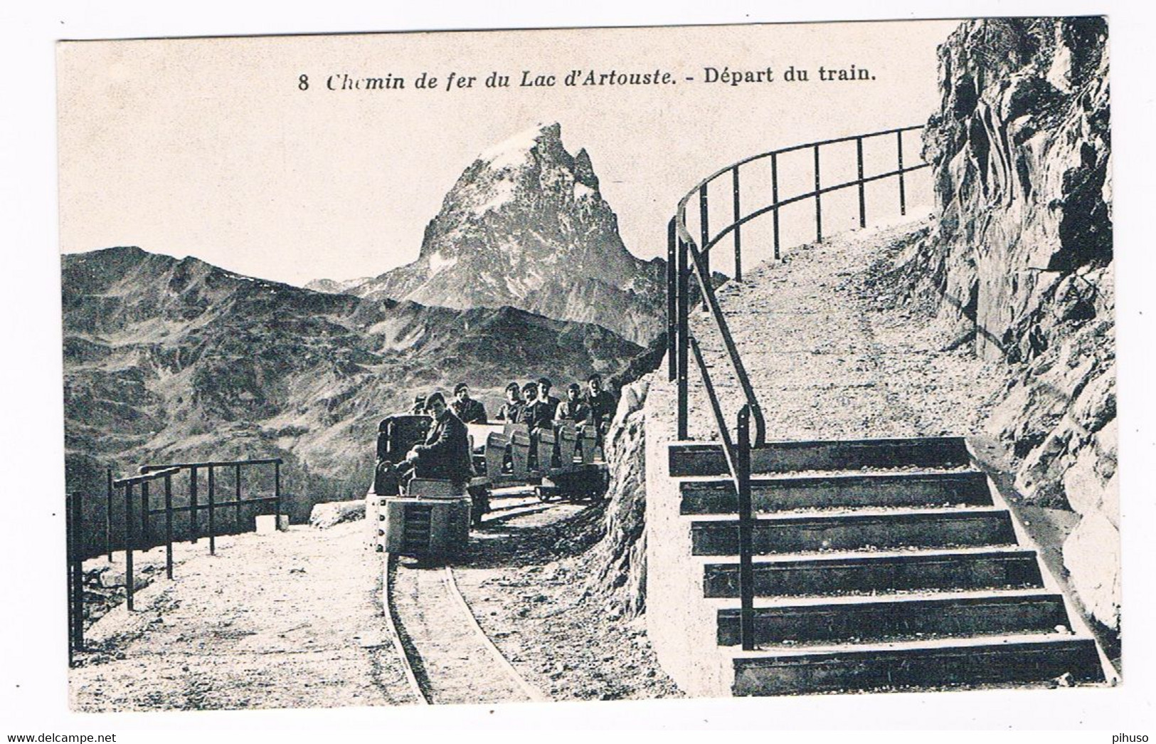 FR-4789  LAC D'ARTOUSTE : Chemin De Fer - Depart Du Train - Bearn