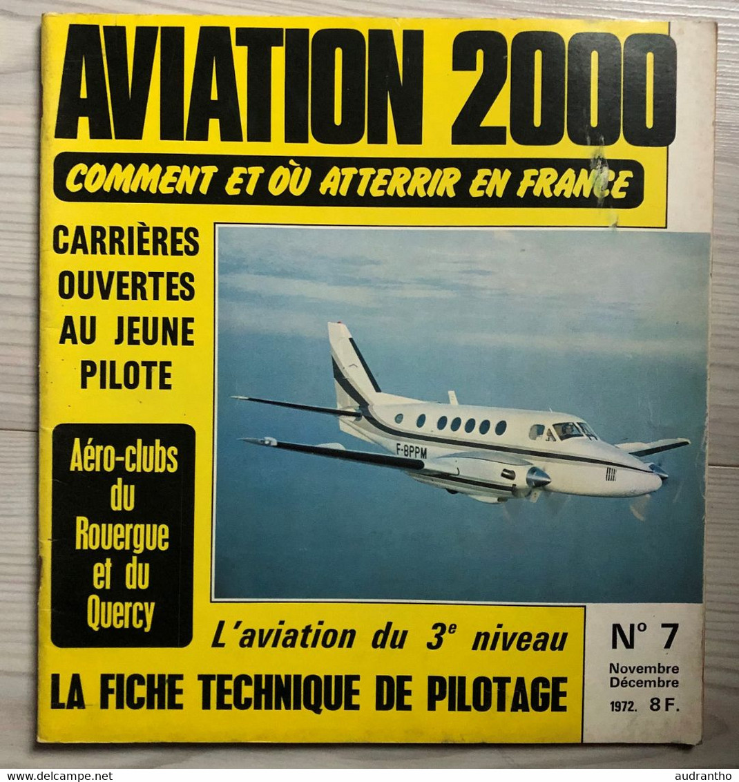 3 revues années 70 - Aviation 2000 - à chosir dans liste