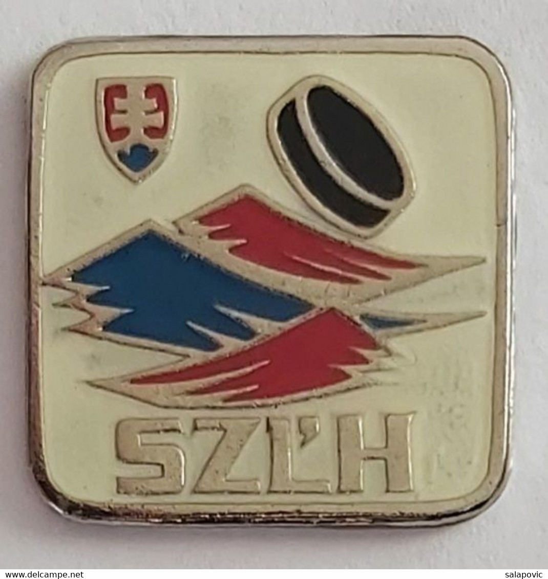 Slovakia Ice Hockey Federation Slovenský Zväz ľadového Hokeja, SZĽH  PINS A10/2 - Sports D'hiver