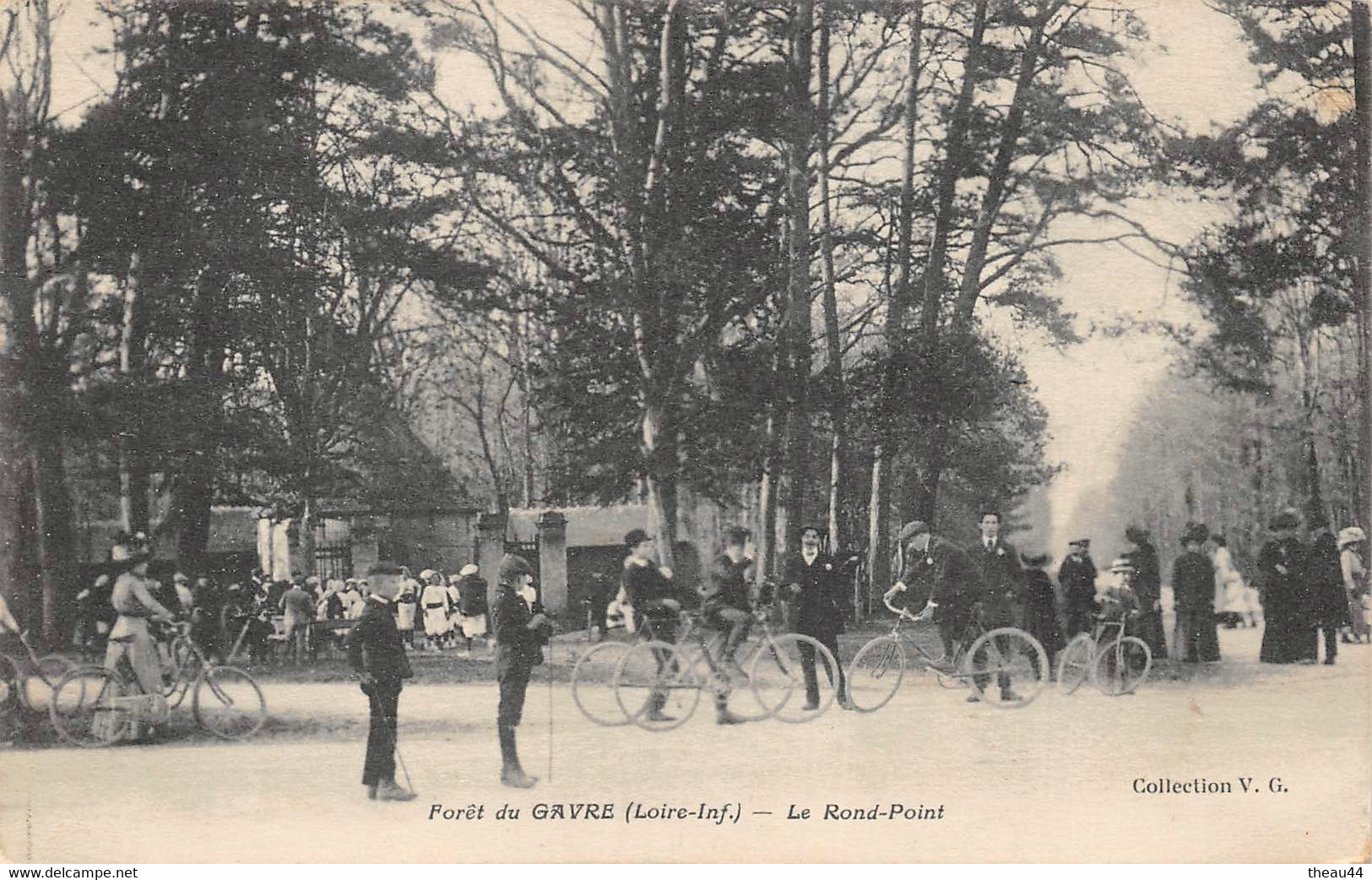 ¤¤   -   LE GAVRE   -   Lot De 4 Cartes   -  Le Rond-Point Dans La Forêt       -  ¤¤ - Le Gavre