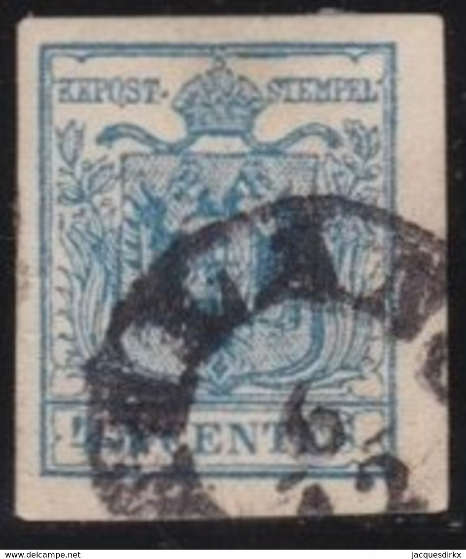 Lombardy Venetia   .   Yvert       .    5      .     O     .     Cancelled - Lombardy-Venetia