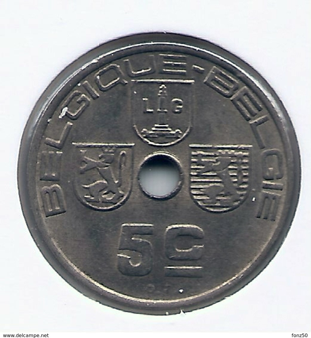 LEOPOLD III * 5 Cent 1938 Frans/vlaams * Nr 5242 - 5 Centimos