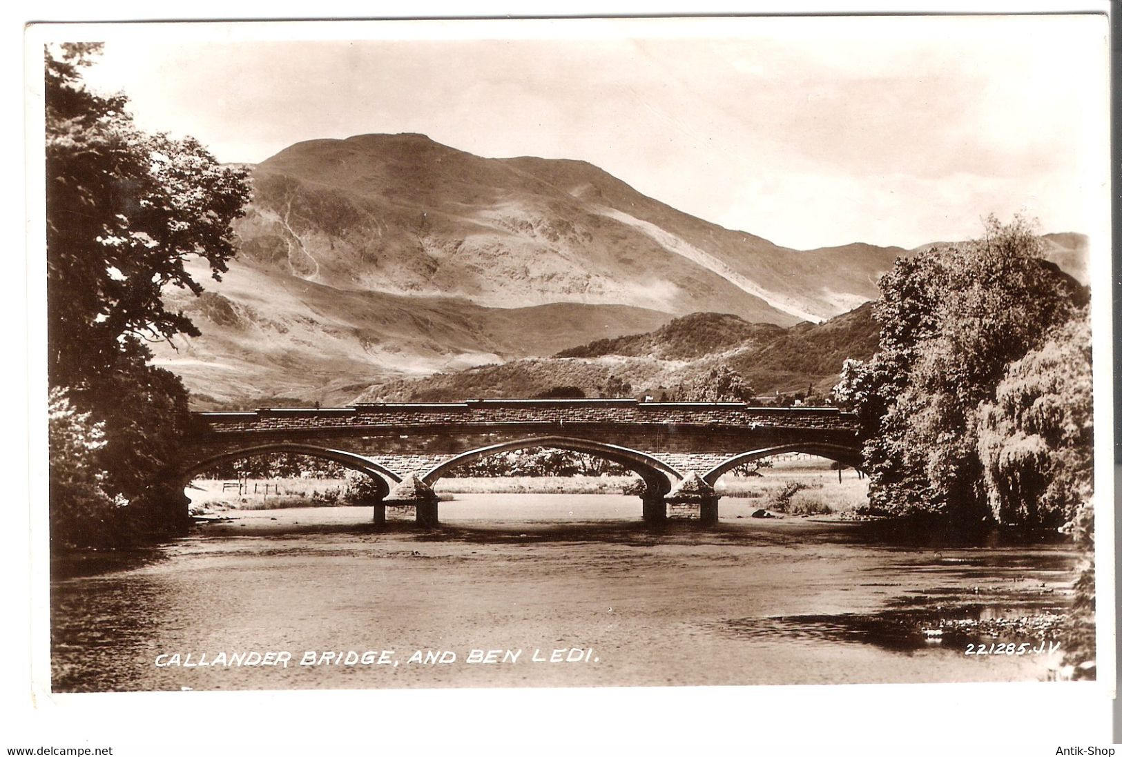 Callander Bridge And Ben Ledi - Von 1952 (6049) - Stirlingshire