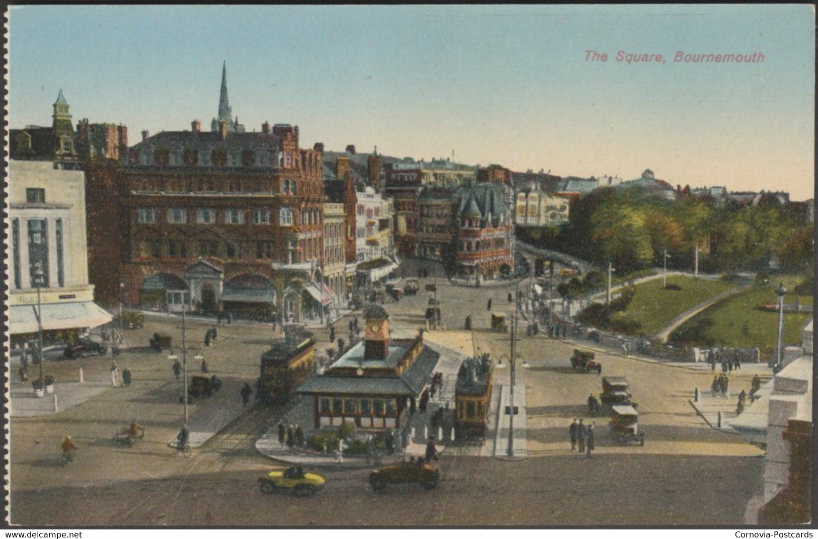 The Square, Bournemouth, Hampshire, C.1930 - Postcard - Bournemouth (bis 1972)