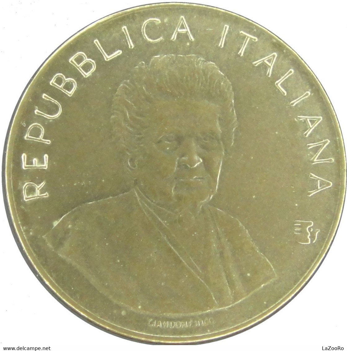 LaZooRo: Italy 200 Lire 1980 XF / UNC International Women’s Year - Commémoratives