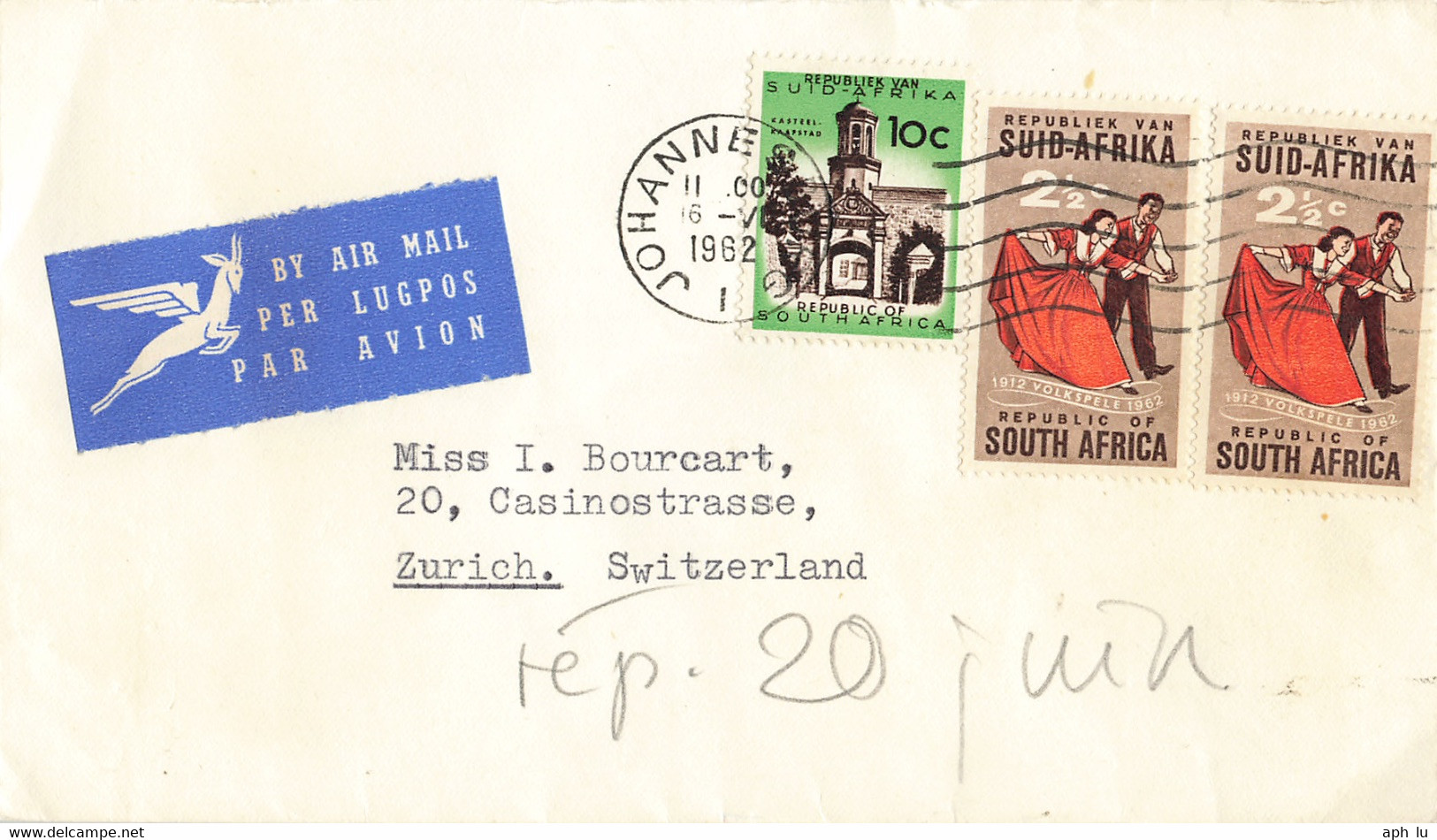 Brief In Die Schweiz (ac7891) - Covers & Documents
