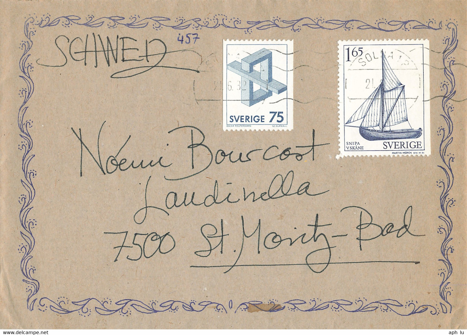 Brief In Die Schweiz (ac7897) - Storia Postale