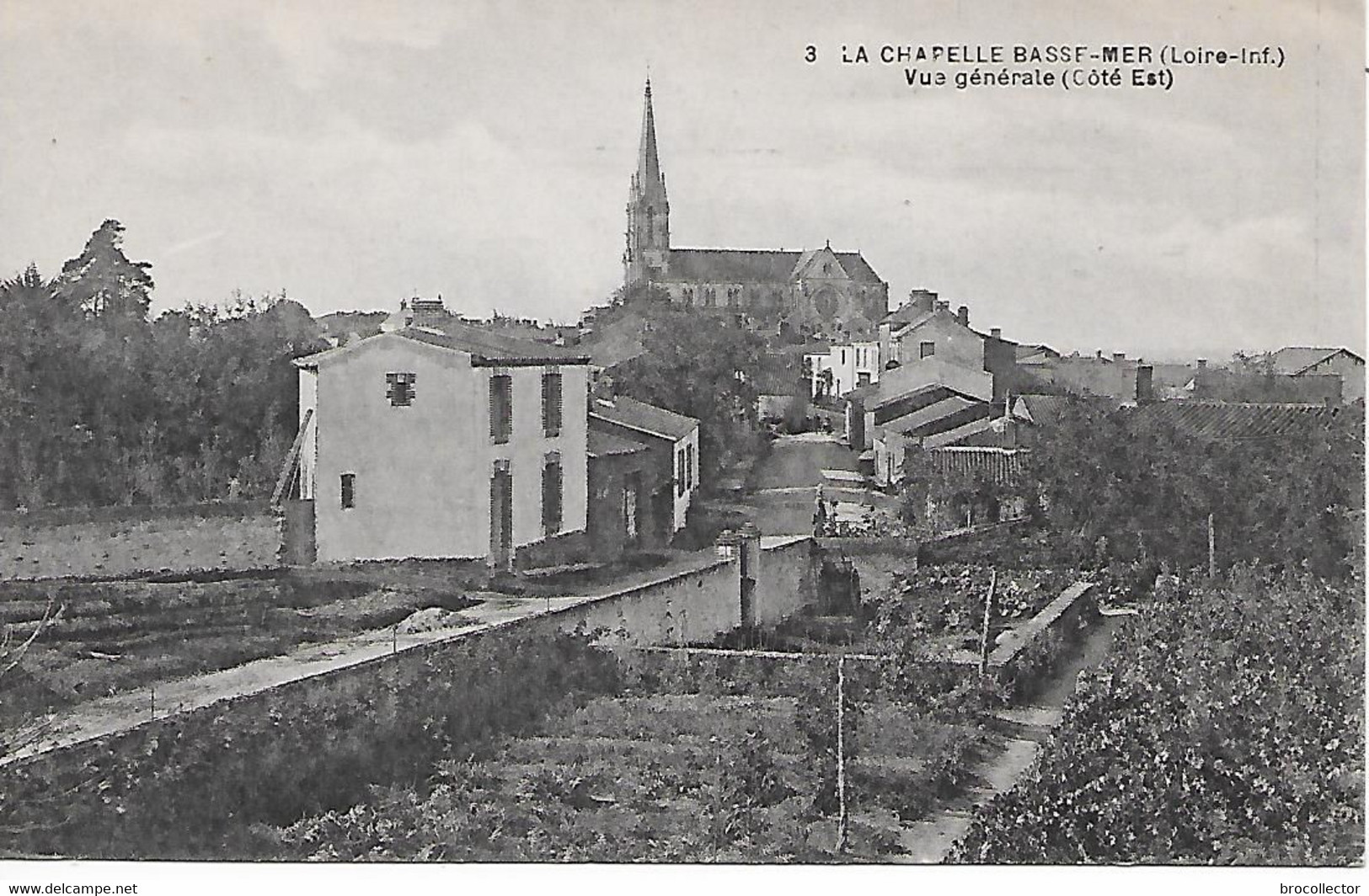 LA CHAPELLE ( 44 ) -  Vue Générale - La Chapelle Basse-Mer