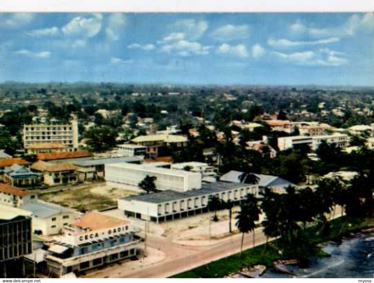 Gabon LIBREVILLE Vue Aerienne La Nouvelle Poste - Gabon